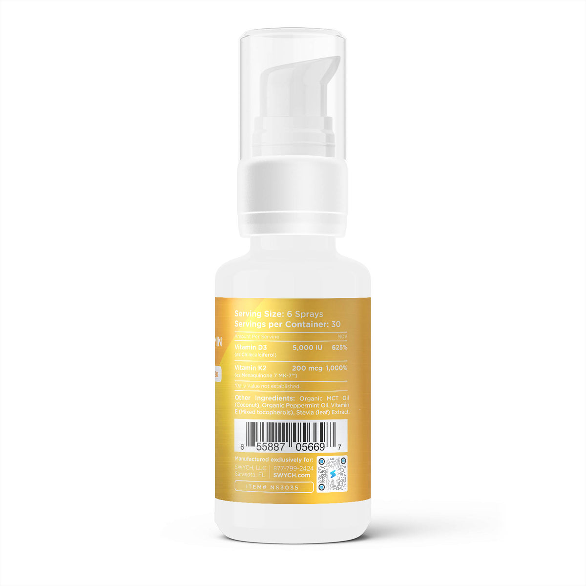 Nano Vitamin D3 + K2