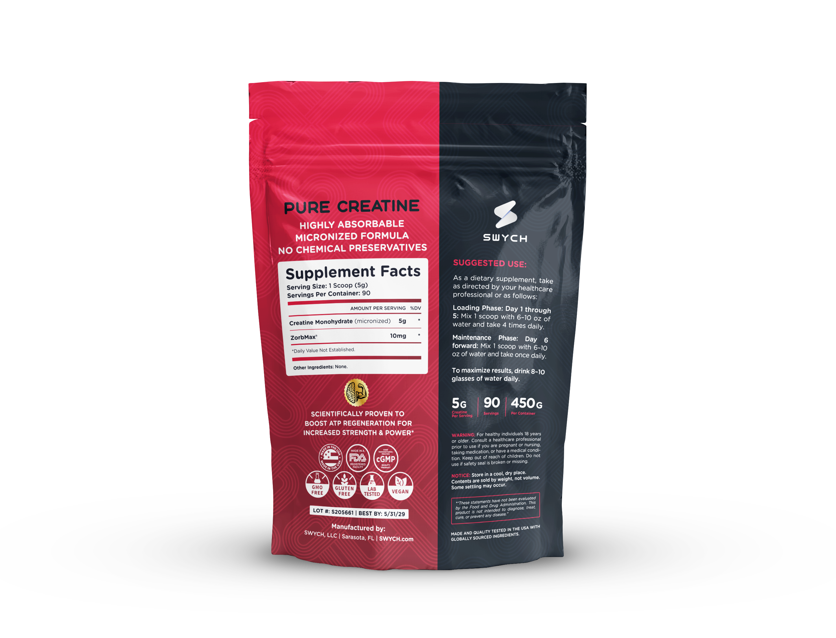 Pure Creatine Monohydrate