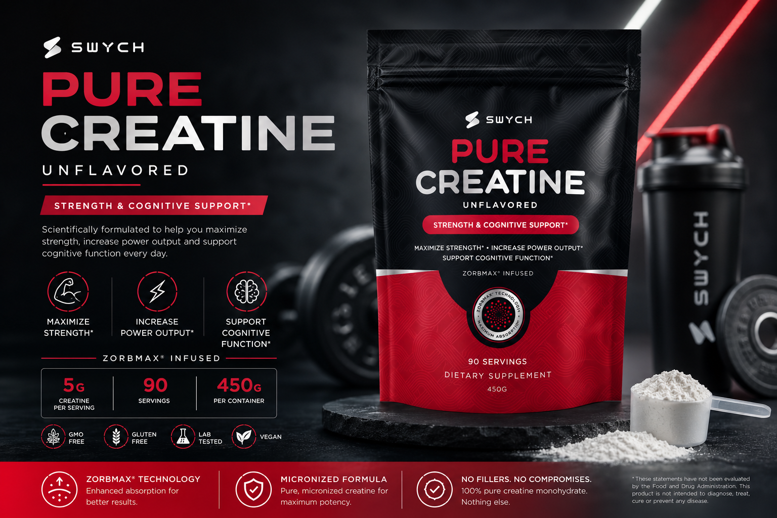 Pure Creatine Monohydrate