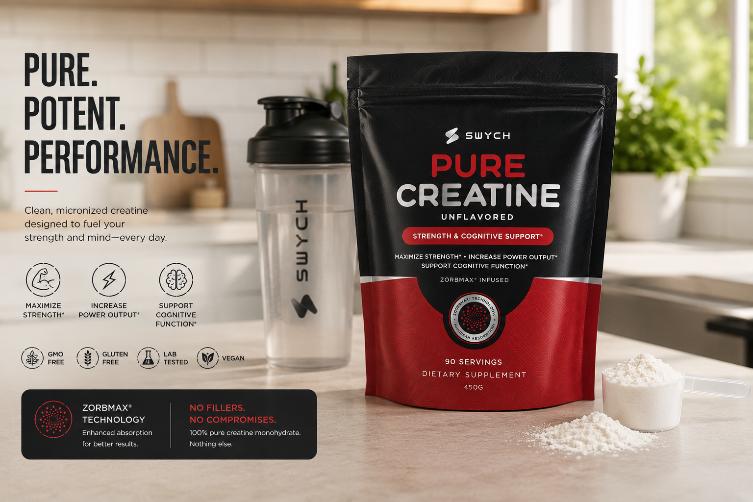 Pure Creatine Monohydrate